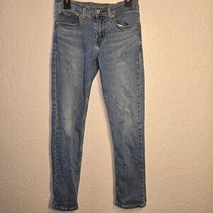 Levi's 511 Slim Fit Jeans 28x32 Mens Medium Wash Blue Stretch Denim 04511-2391